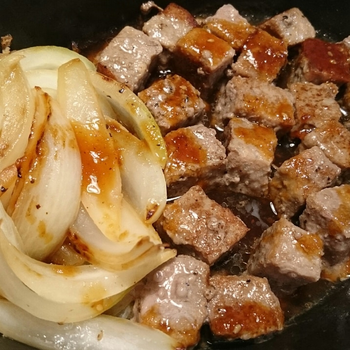 焼き 方 ステーキ サイコロ